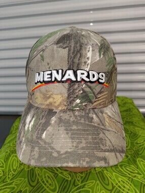 Menards-ATLAS-MASTERFORCE Camo Embroidered Strap-on Cap Hat